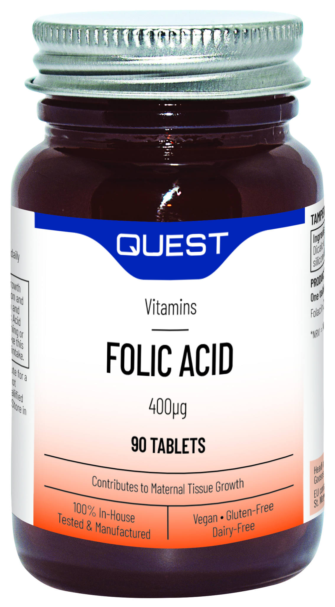 Quest Folic Acid 400ug 90's